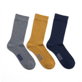 GREENTREAT BAMBOO 3PK MENS ANKLE SOCKS MSHGT2767