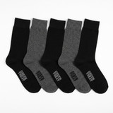 GREENTREAT BAMBOO 5PK MENS ANKLE SOCKS MSHGT2778