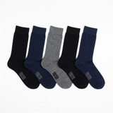 GREENTREAT BAMBOO 5PK MENS ANKLE SOCKS MSHGT2779