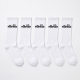 ELLESSE 5PK MENS COTTON BLEND CREW SOCKS MSHEL828