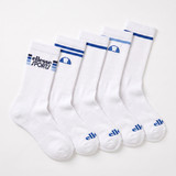ELLESSE 5PK MENS COTTON BLEND CREW SOCKS MSHEL1672