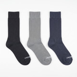 GREENTREAT BAMBOO 3PK MENS CREW SOCKS MSHGT2611