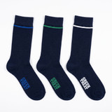 GREENTREAT BAMBOO 3PK MENS ANKLE SOCKS MSHGT2749