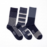 GREENTREAT BAMBOO 3PK MENS ANKLE SOCKS MSHGT2769