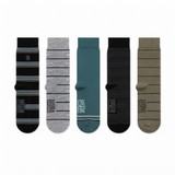 PENGUIN 5PK MENS ANKLE SOCKS MSHPE3042