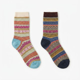 KIKU 2PK LADIES BOOT SOCKS LSHKI225
