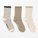 Greentreat Bamboo 3PK LADIES QUARTER SOCKS LSHGT2582