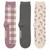 Penguin 3PK LADIES SOCKS LSHPE2242