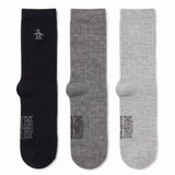Penguin 3PK MENS CREW SOCKS MSHPE2834