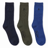 Penguin 3PK MENS CREW SOCKS MSHPE2835