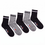 ELLESSE 5PK MENS QUARTER SOCKS MSHEL2221