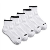 ELLESSE 5PK MENS QUARTER SOCKS MSHEL2223