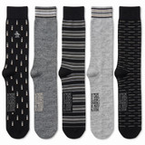 Penguin 5PK MENS SOCKS MSHPE3039
