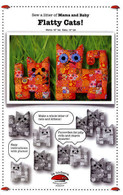 Mama and Baby Flatty Cats Pattern