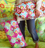 Oval Patchy Pillow plus Bonus Pillows