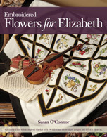 Embroidered Flowers for Elizabeth
