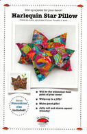 Harlequin Star Pillow and Pincushion Pattern