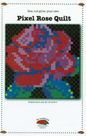 Pixel Rose Quilt Pattern
