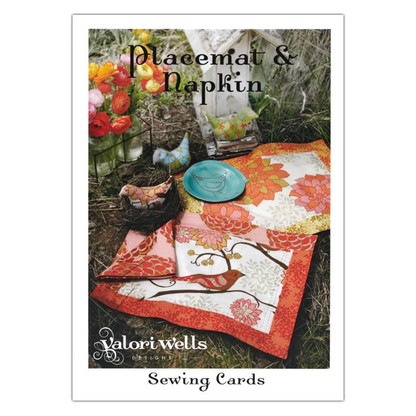 Placemat and Napkin Sewing Card