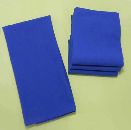 Solid Flat Weave Kitchen Towel - Bahama Blue