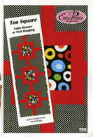 Too Square Table Runner or Wall Hanging