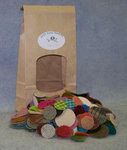 Wool Pennies 1-1/2in & 1in 200/bag