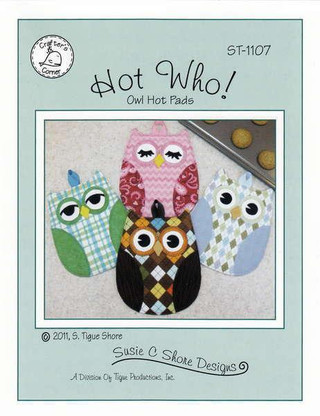 Hot Who! Owl Hot Pads