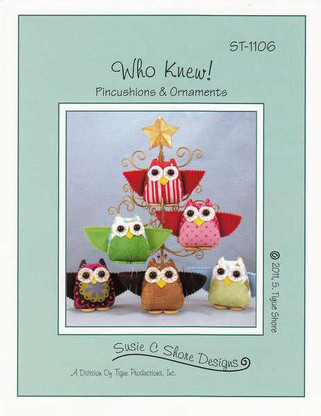 Who Knew! Owl Pincushions & Ornaments