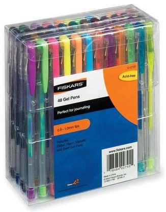 48 Gel Pens Value Pack Set