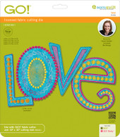AccuQuilt GO! Die - Love by Sarah Vedeler