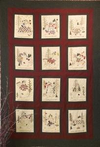 Snow Ladies Machine Embroidery CD - Complete Set