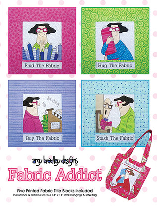 Fabric Addict Wall Hanging and Tote Bag