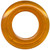 Grommets 40mm Round 8/pkg Clear Marigold