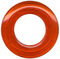 Grommets 40mm Round 8/pkg Clear Orange