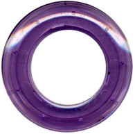 Grommets 40mm Round 8/pkg Clear Purple