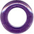 Grommets 40mm Round 8/pkg Clear Purple