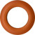 Grommets 40mm Round 8/pkg Matte Orange