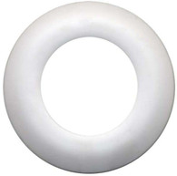 Grommets 25mm Round 8/pkg Matte White