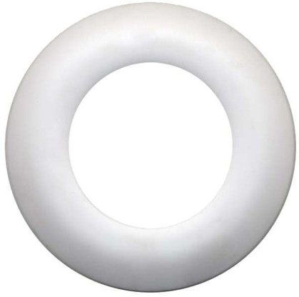 Grommets 25mm Round 8/pkg Matte White
