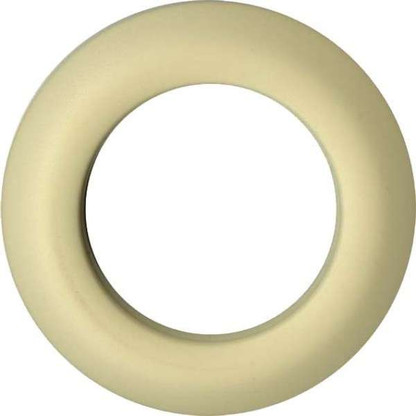 Grommets 25mm Round 8/pkg Matte Cream