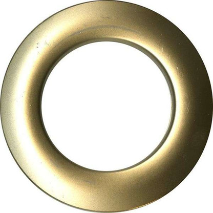 Grommets 40mm Round 8/pkg Matte Gold