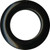 Grommets 40mm Round 8/pkg Matte Black