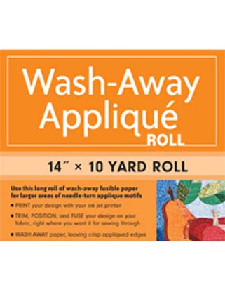 Wash-Away Applique Roll 14in x 10yd