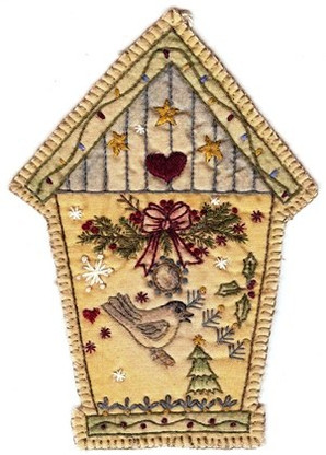 Vintage Ornaments Christmas - Birdhouse
