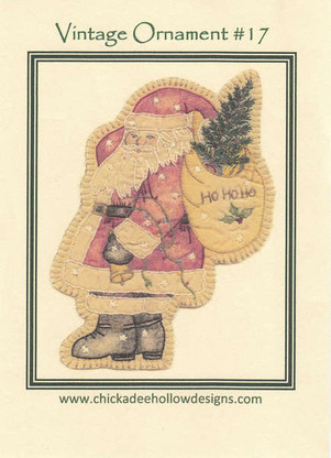Vintage Ornaments Christmas - Santa