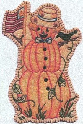 Vintage Ornaments Autumn - Pumpkin Man
