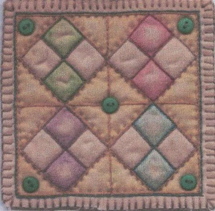 Sew Special Ornament - Four Patch