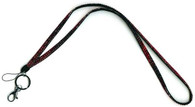 Rhinestone Bling Lanyard Red