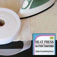 Heat Press Batting Together 1-1/2in X 100yd White