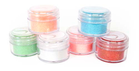 Glitter Pastel 6/pkg